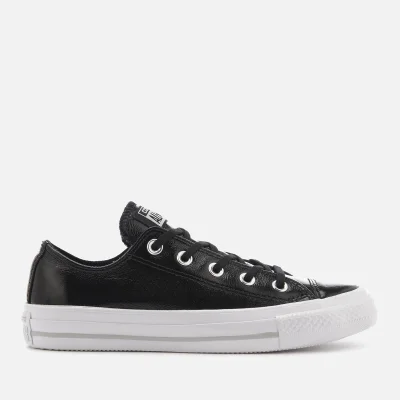 Converse Women's Chuck Taylor All Star Ox Trainers - Black/Black/White