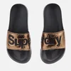 Superdry Women's Pool Slide Sandals - Copper Crackle - Image 1