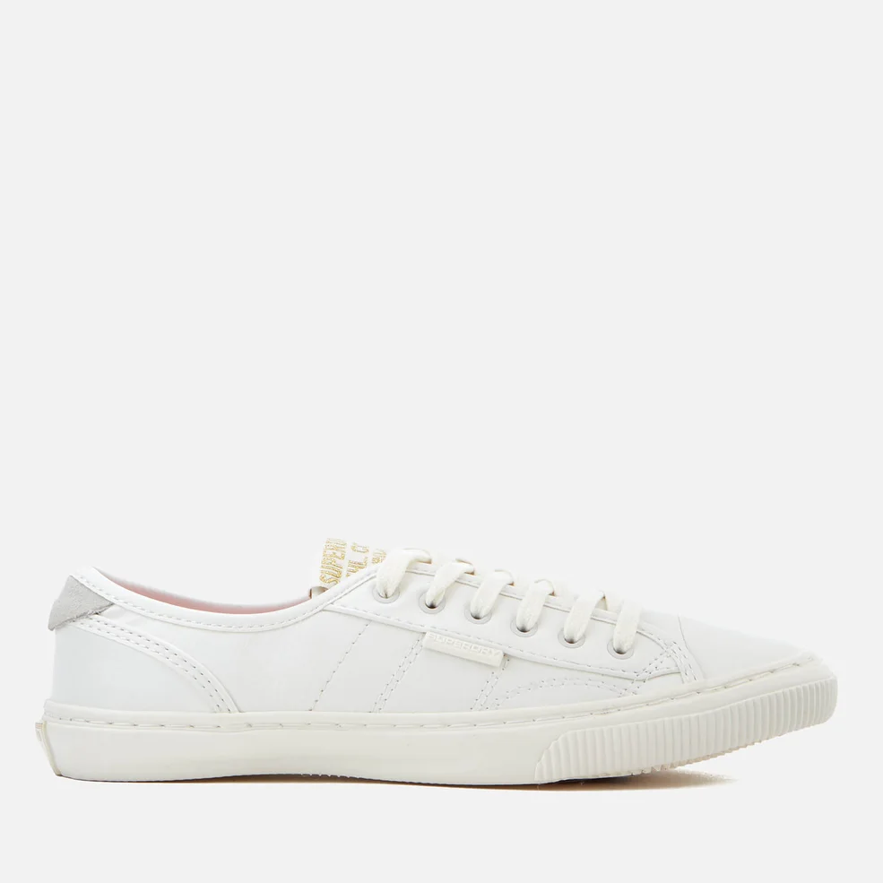 Superdry Women's Low Pro Luxe Trainers - Ivory Image 1