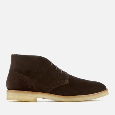 Hudson London Men's Hatchard Suede Desert Boots - Dark Brown