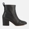 Hudson London Women's April Leather Heeled Ankle Boots - Black - Image 1