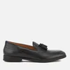 Hudson London Men's Dickson Leather Tassel Loafers - Black - Image 1