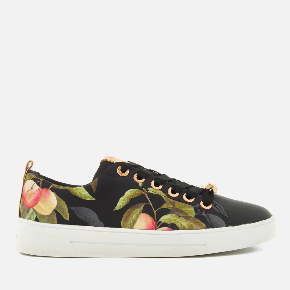 Ted Baker Women's Ahfira Cupsole Trainers - Peach Blossom Black Image 1