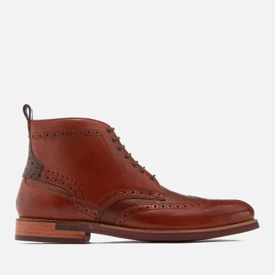 Ted Baker Men's Hjenno Leather Lace Up Boots - Tan