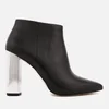MICHAEL MICHAEL KORS Women's Paloma Leather Heeled Ankle Boots - Black - Image 1
