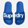 Superdry Men's Superdry Pool Slide Sandals - Racer Cobalt/Optic White - Image 1