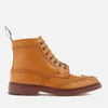 Tricker's Men's Stow Leather Brogue Lace Up Boots - Acorn Antique - Image 1