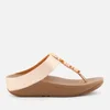 FitFlop Women's Halo Toe Post Sandals - Rose Gold - Image 1