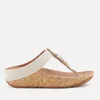FitFlop Women's Ruffle Toe Post Sandals - Cream - Image 1