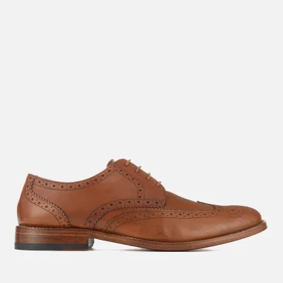Clarks Men's James Wing Leather Brogues - Tan