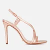 Dune Women's Madeena Strappy Heeled Sandals - Rose Gold - Image 1