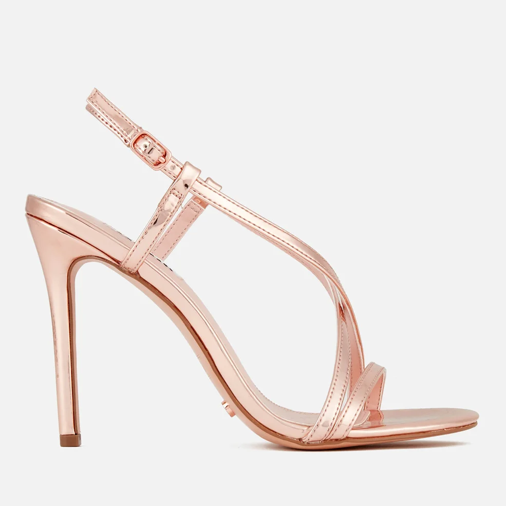 Dune Women's Madeena Strappy Heeled Sandals - Rose Gold Image 1