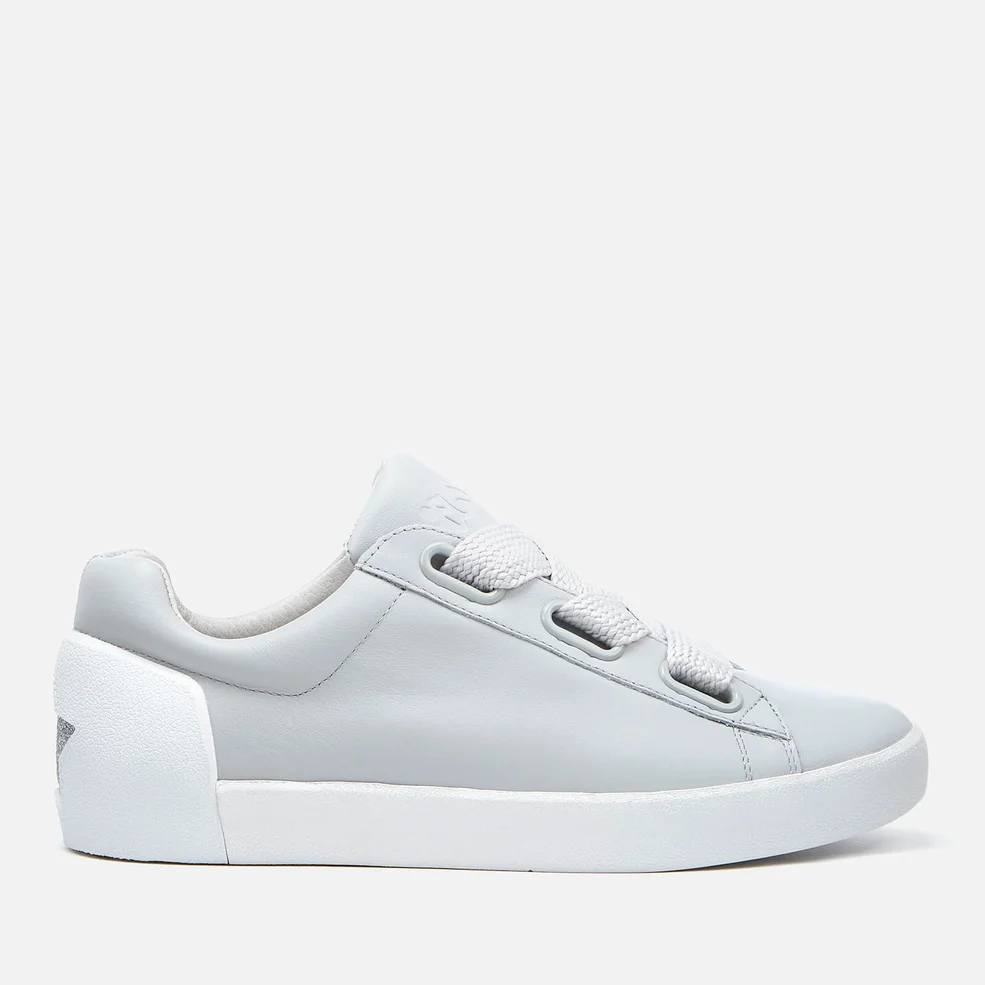 Ash Women's Nina Nappa Leather Low Top Trainers - Pearl Image 1