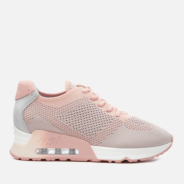 Ash Women's Lucky Knitted Runner Trainers - Nude Pearl