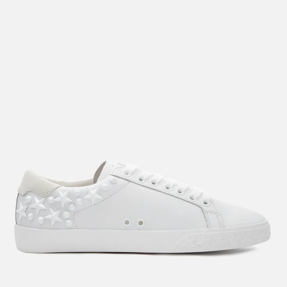 Ash Women's Dazed Leather Low Top Trainers - White Snow Image 1