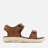 Timberland Toddlers' Nubble 2 Strap Leather Sandals - Cappuccino Nubuck - Image 1