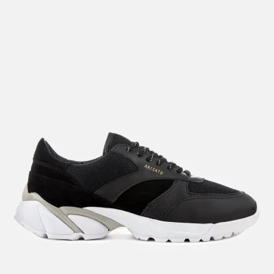 Axel Arigato Men's Tech Leather/Canvas Runner Trainers - Black