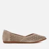 TOMS Women's Jutti Suede Pointed Flats - Desert Taupe - Image 1