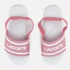Lacoste Kids' L.30 118 2 Slide Sandals - Pink/White - Image 1