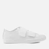 Lacoste Women's Straightset Strap 118 1 Leather Cupsole Trainers - White - Image 1