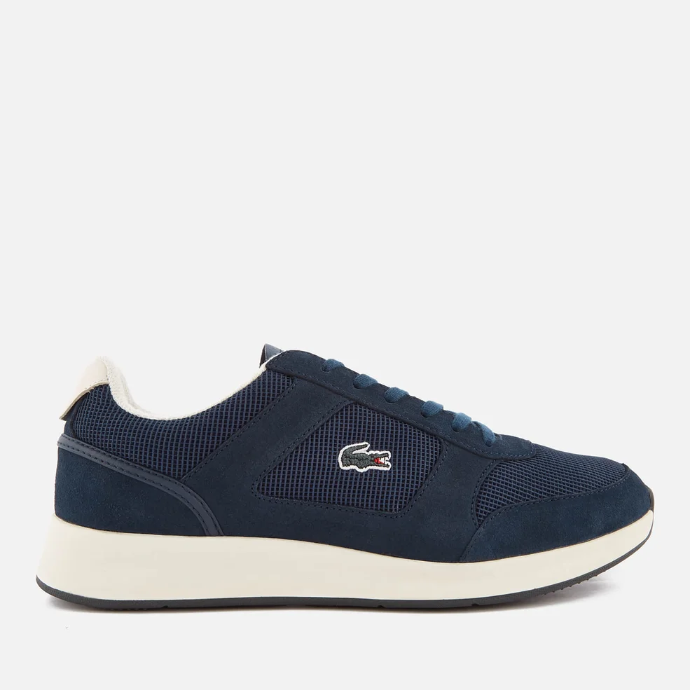 Lacoste Men's Joggeur 118 1 Runner Trainers - Navy/Off White Image 1