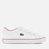 Lacoste Toddlers' Lerond 218 2 Trainers - White/Pink - Image 1