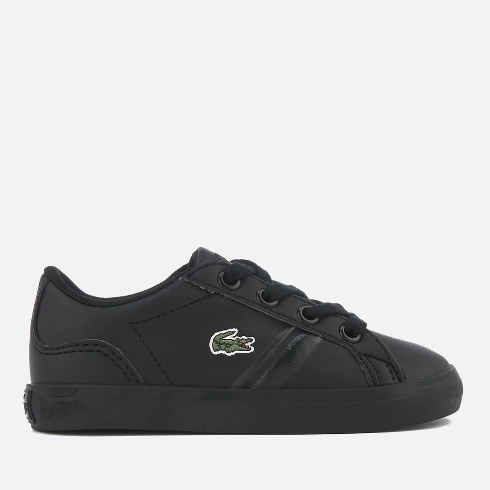 Lacoste Toddlers' Lerond 218 2 Trainers - Black Image 1