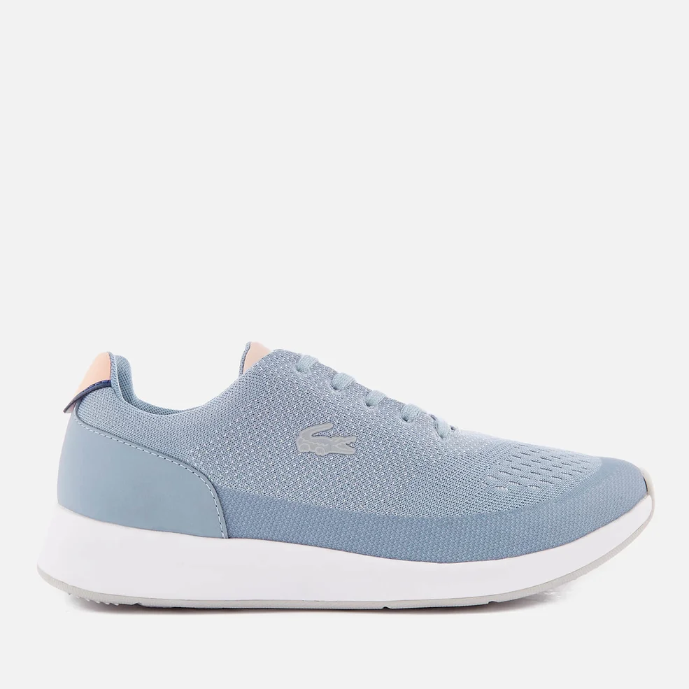 Lacoste Women's Chaumont 118 3 Runner Trainers - Light Blue/Light Pink Image 1
