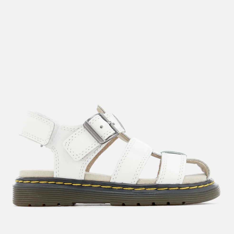 Dr. Martens Toddlers' Moby Lamper Sandals - White Image 1