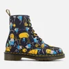 Dr. Martens Toddlers' Castel Character Canvas Lace Low Boots - Multi - Image 1
