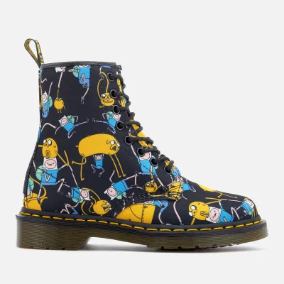 Dr. Martens Toddlers' Castel Character Canvas Lace Low Boots - Multi