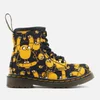 Dr. Martens Toddlers' Brooklee Canvas Jake Print Lace Low Boots - Black/Yellow - Image 1