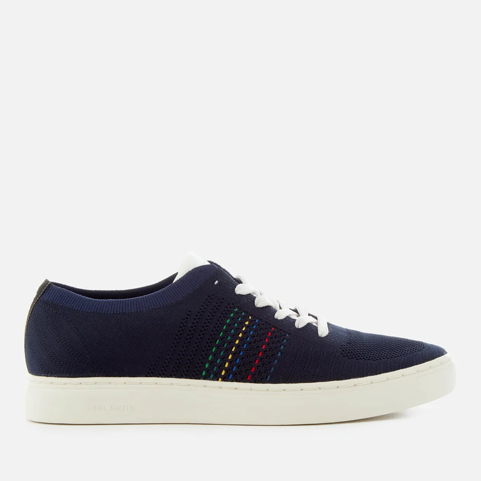 PS Paul Smith Men's Doyle Knitted Cupsole Trainers - Dark Navy Image 1