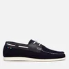 PS by Paul Smith Men's Quint Knitted Boat Shoes - Dark Navy - Image 1