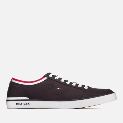 Tommy Hilfiger Men's Core Corporate Canvas Trainers - Midnight