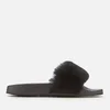 Carvela Women's Koat Fur Slide Sandals - Black - Image 1