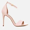 Carvela Women's Glimmer Patent Barely There Heeled Sandals - Nude - Image 1