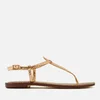 Sam Edelman Women's Gigi Metallic Toe Post Sandals - Rose Gold - Image 1