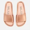 Melissa Women's Shine Beach Slide Sandals - Rose Gold - Image 1