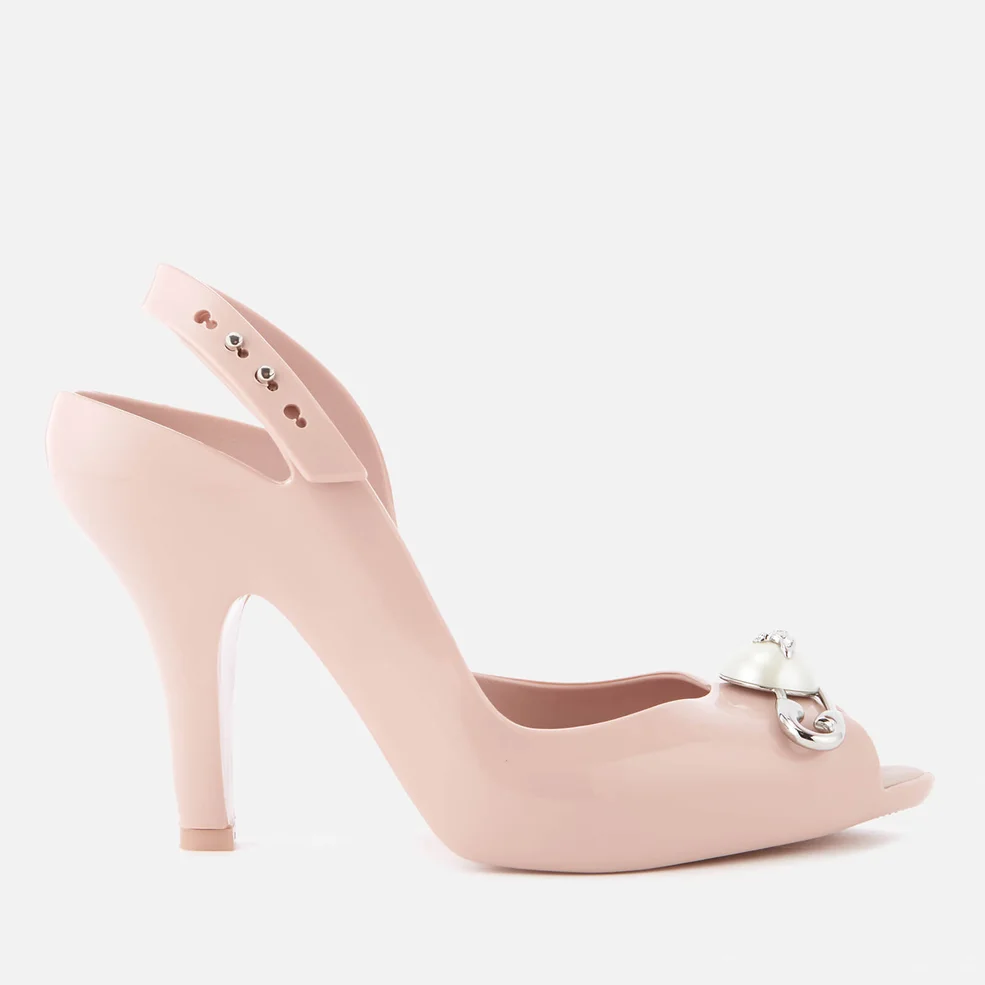 Vivienne Westwood for Melissa Women's Lady Dragon 19 Heeled Sandals - Blush Pin Image 1