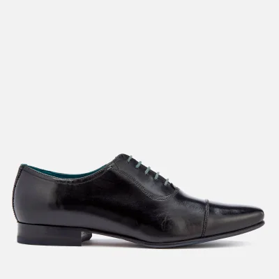 Ted Baker Men's Karney Leather Toe-Cap Oxford Shoes - Black