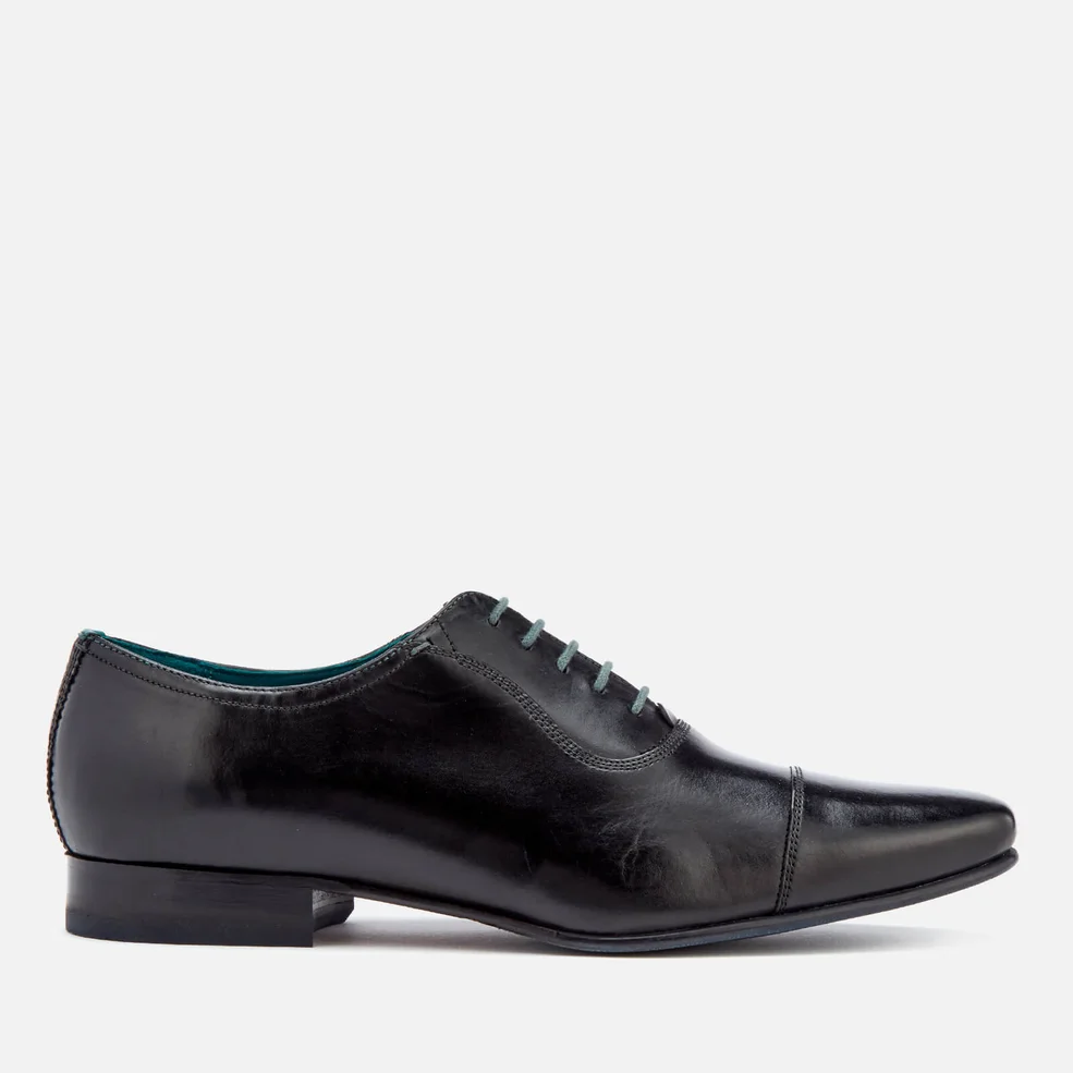 Ted Baker Men's Karney Leather Toe-Cap Oxford Shoes - Black Image 1