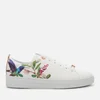 Ted Baker Women's Ahfira Floral Low Top Trainers - Highgrove Hummingbird - Image 1