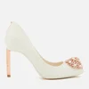 Ted Baker Women's Peetch 2 Satin Court Shoes - Ivory - Image 1