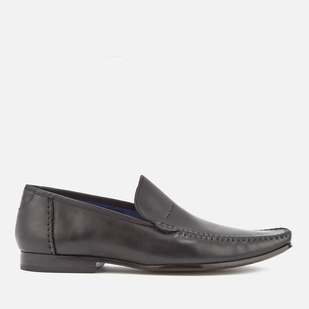 Ted Baker Men's Bly 9 Leather Slip-On Loafers - Black Image 1