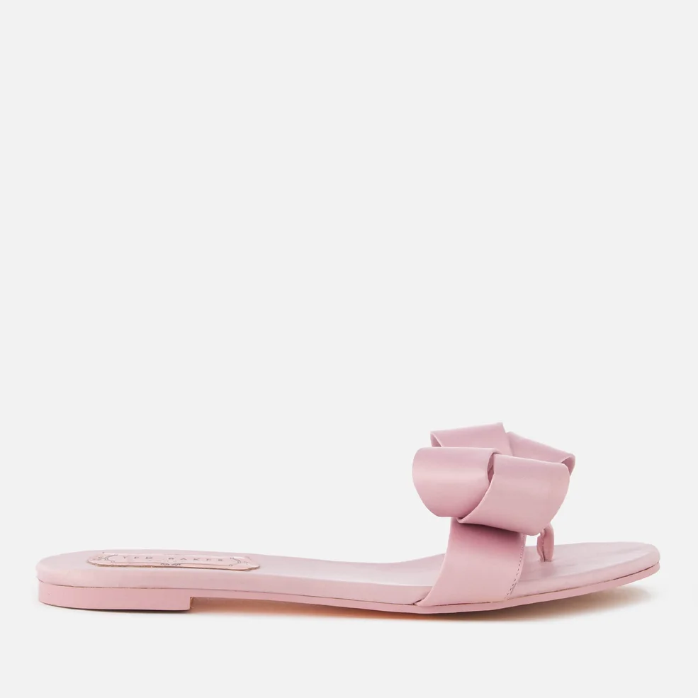Ted Baker Women's Beauita Satin Bow Sandals - Light Pink Image 1