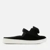 UGG Women's Luci Bow Suede Slip On Trainers - Black - Image 1