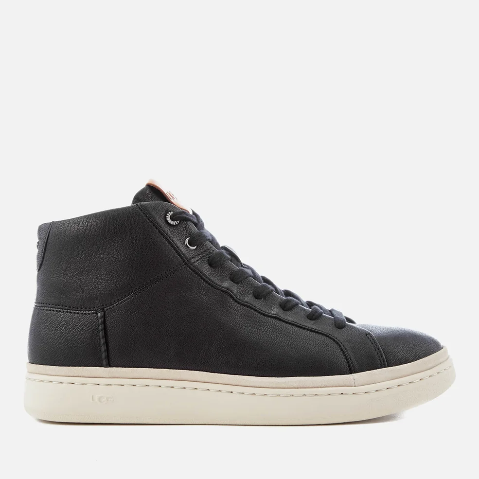 UGG Men's Cali Lace High Top Trainers - Black Image 1