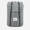 Herschel Supply Co. Men's Retreat Backpack - Raven Crosshatch/Black Rubber - Image 1