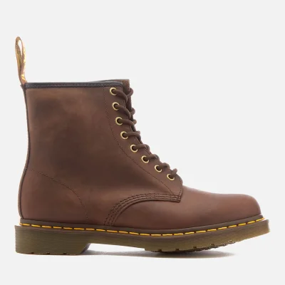 Dr. Martens Men's 1460 Crazy Horse Leather 8-Eye Lace Up Boots - Gaucho